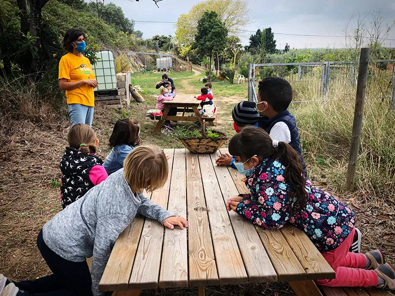 Aula de natura per escoles