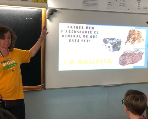 Imatge taller reducció residus a les escoles