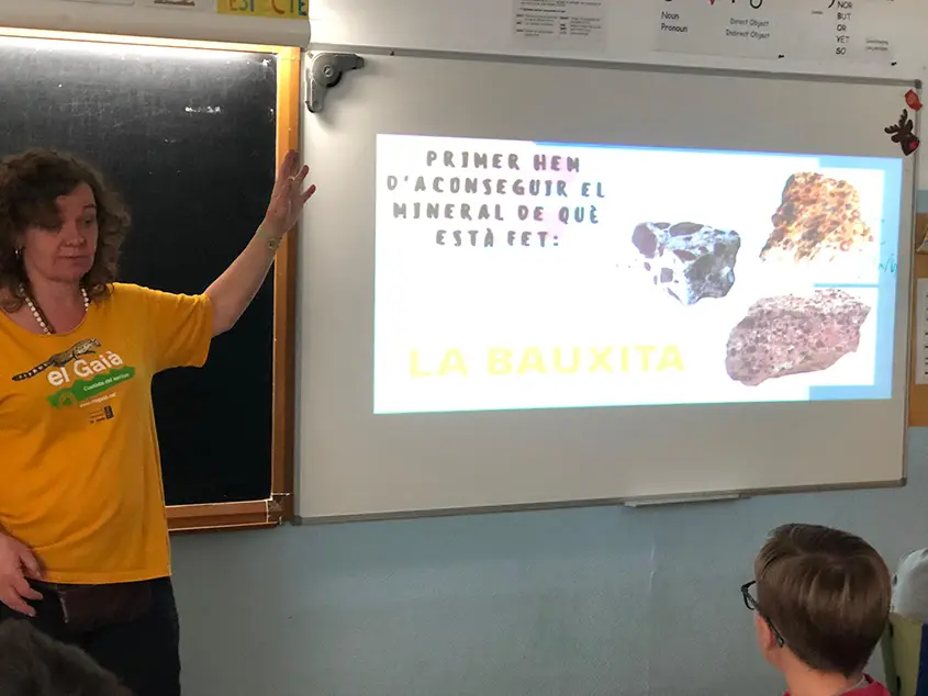 Imatge taller reducció residus a les escoles